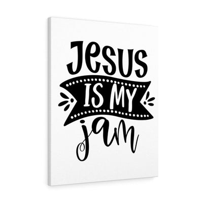 Scripture Canvas Is My Jam Christian Wall Art Meaningful Home Decor Gifts Unique Housewarming Gift Ideas Framed Prints, Canvas