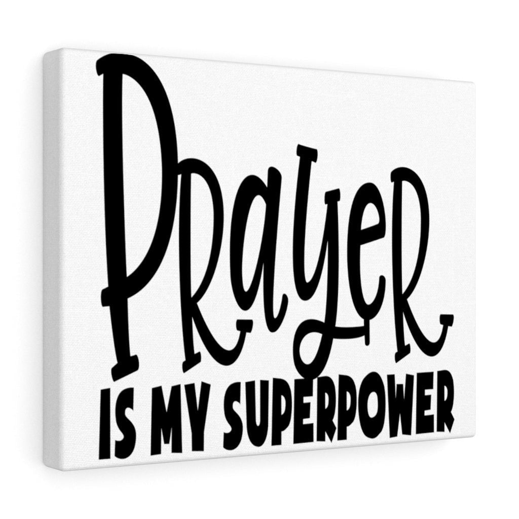 Scripture Canvas Prayer Is My Christian Wall Art Meaningful Home Decor Gifts Unique Housewarming Gift Ideas Framed Prints, Canvas