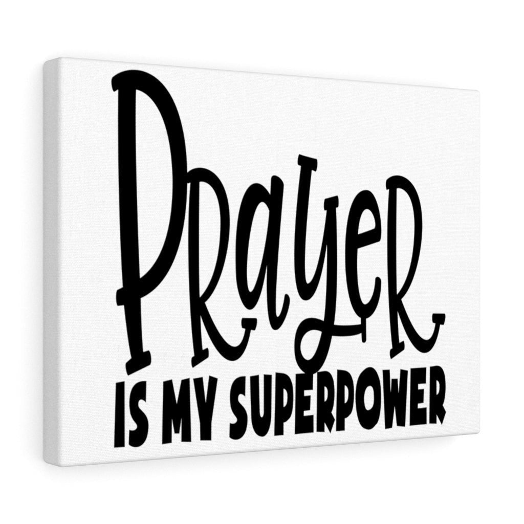 Scripture Canvas Prayer Is My Christian Wall Art Meaningful Home Decor Gifts Unique Housewarming Gift Ideas Framed Prints, Canvas