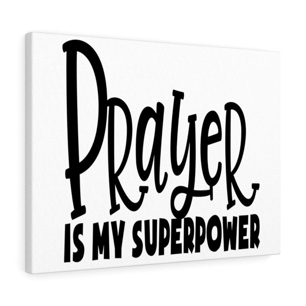 Scripture Canvas Prayer Is My Christian Wall Art Meaningful Home Decor Gifts Unique Housewarming Gift Ideas Framed Prints, Canvas