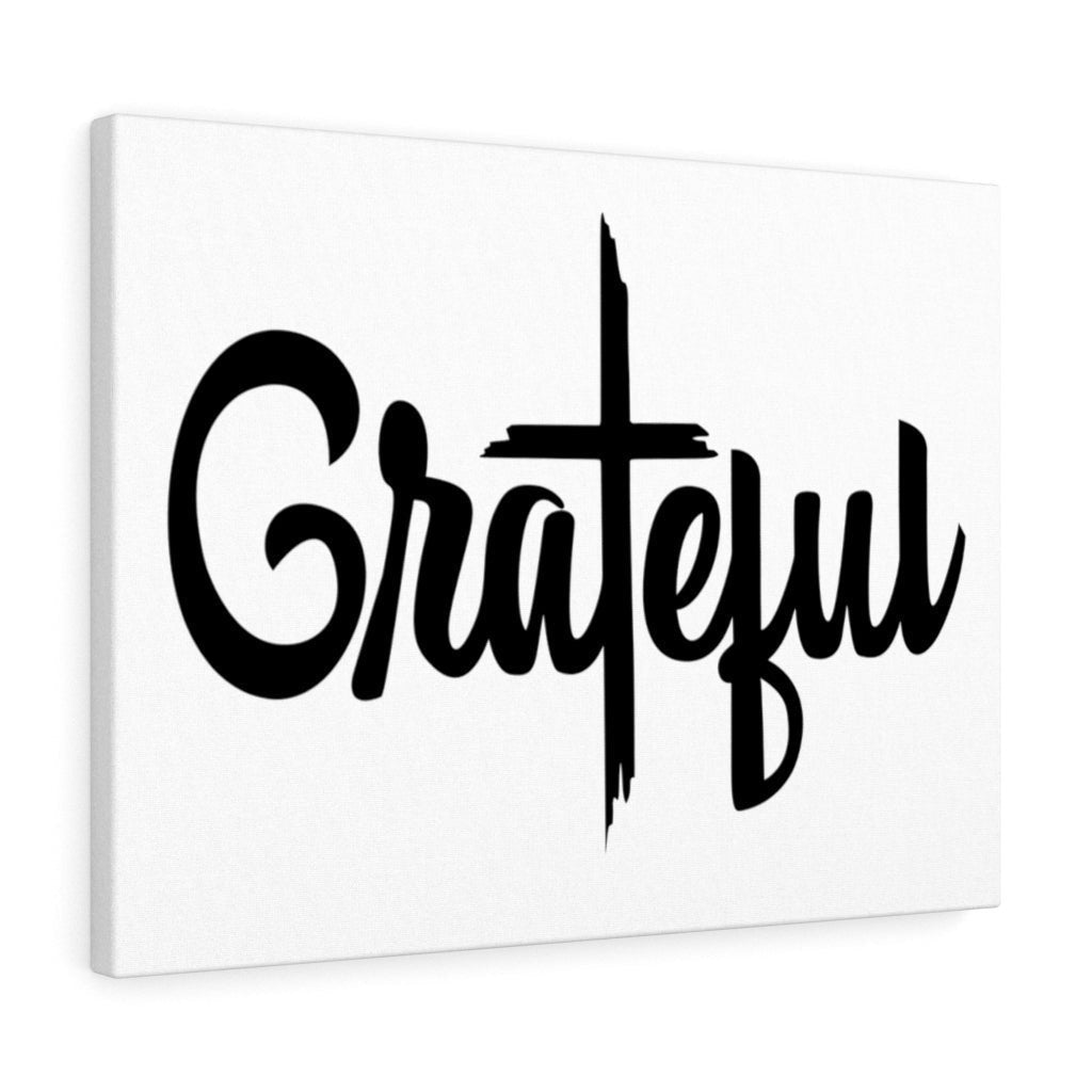 Scripture Canvas Grateful Christian Wall Art Meaningful Home Decor Gifts Unique Housewarming Gift Ideas Framed Prints, Canvas