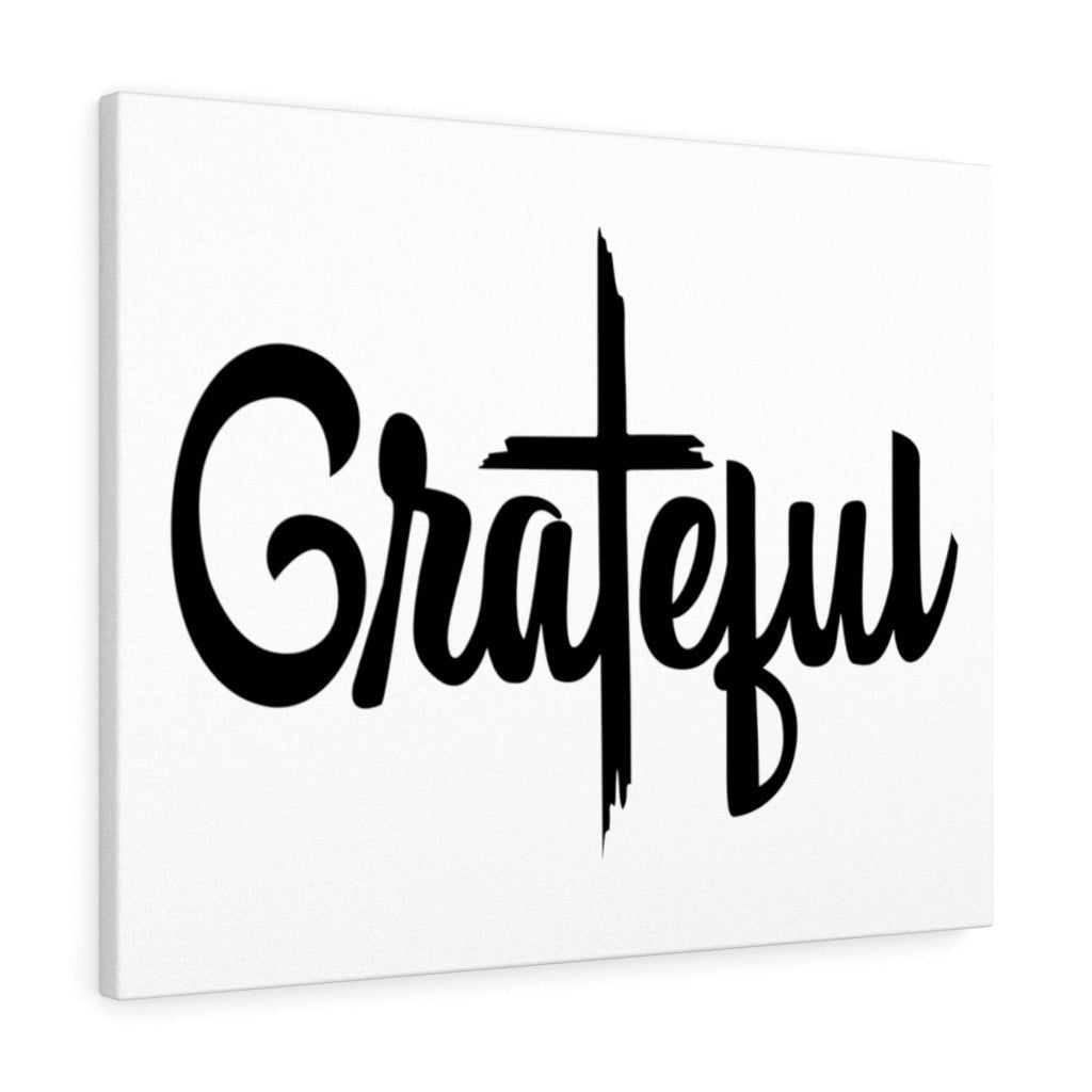 Scripture Canvas Grateful Christian Wall Art Meaningful Home Decor Gifts Unique Housewarming Gift Ideas Framed Prints, Canvas
