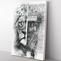 Christian Lion Wall Art Gift For Son, You Are A Child Of God, Whenever You Feel Overwhelmed Wall Art Framed Prints, Canvas