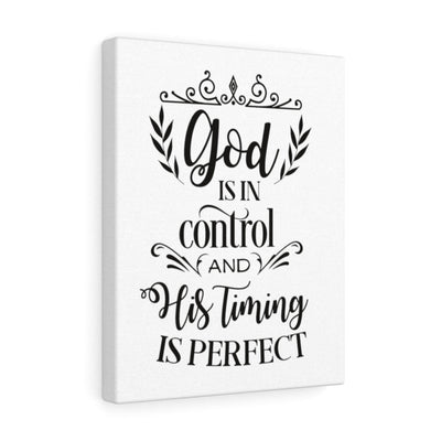 Scripture Canvas God Is In Christian Wall Art Meaningful Home Decor Gifts Unique Housewarming Gift Ideas Framed Prints, Canvas
