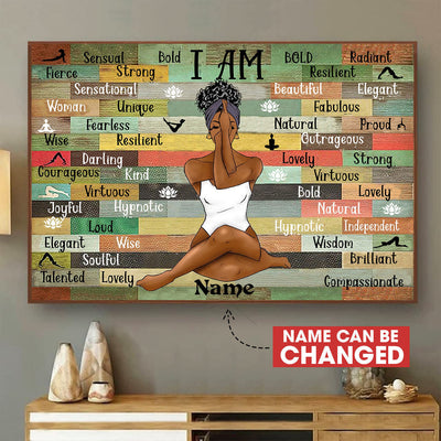 Black Queen Sensational Wall Art Personalized Customized Art Home Decoration Gift Idea Framed Prints, Canvas