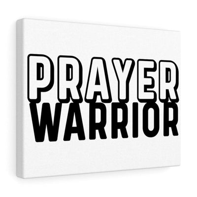 Scripture Canvas Prayer Warrior Christian Wall Art Meaningful Home Decor Gifts Unique Housewarming Gift Ideas Framed Prints, Canvas