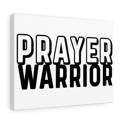 Scripture Canvas Prayer Warrior Christian Wall Art Meaningful Home Decor Gifts Unique Housewarming Gift Ideas Framed Prints, Canvas
