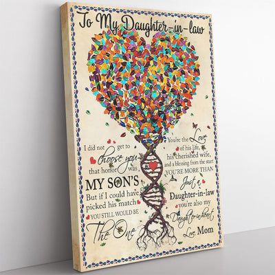 Wall Art Gift Ideas For Daughter In Law, Custom Personalized Canvas Painting, Canvas Hanging Wall Art Gift, Tree Of Life Framed Prints, Canvas