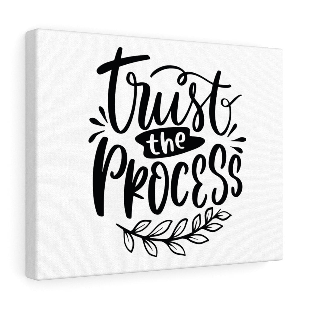 Scripture Canvas Trust The Process Christian Wall Art Bible Verse Meaningful Home Decor Gifts Unique Housewarming Gift Ideas Framed Prints, Canvas