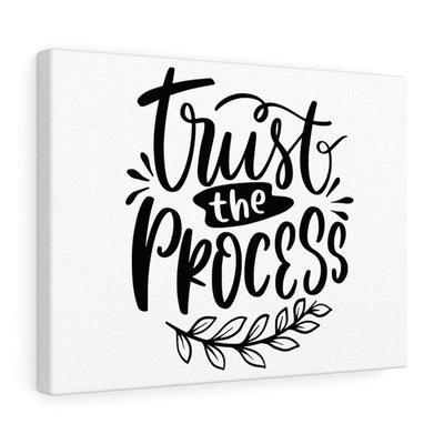 Scripture Canvas Trust The Process Christian Wall Art Bible Verse Meaningful Home Decor Gifts Unique Housewarming Gift Ideas Framed Prints, Canvas