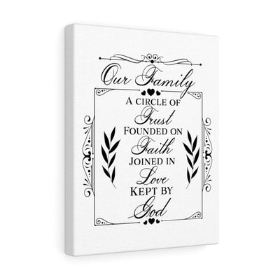 Scripture Canvas Kept By God Christian Wall Art Meaningful Home Decor Gifts Unique Housewarming Gift Ideas Framed Prints, Canvas