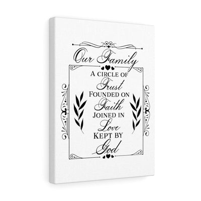 Scripture Canvas Kept By God Christian Wall Art Meaningful Home Decor Gifts Unique Housewarming Gift Ideas Framed Prints, Canvas
