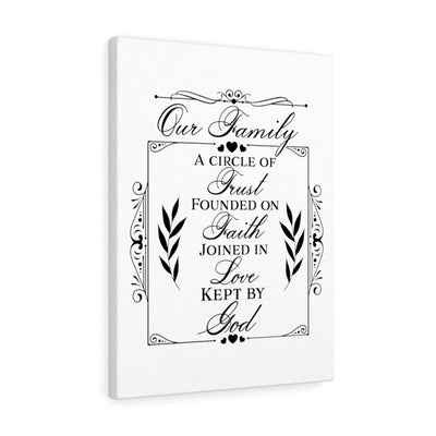Scripture Canvas Kept By God Christian Wall Art Meaningful Home Decor Gifts Unique Housewarming Gift Ideas Framed Prints, Canvas