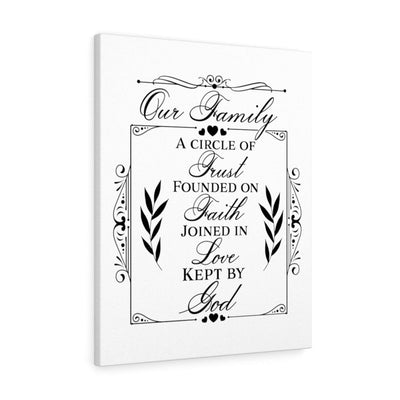 Scripture Canvas Kept By God Christian Wall Art Meaningful Home Decor Gifts Unique Housewarming Gift Ideas Framed Prints, Canvas