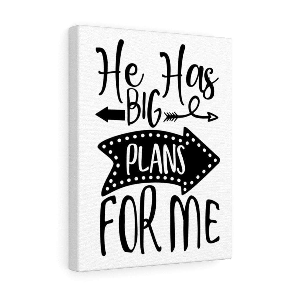 Scripture Canvas Plans For Me Christian Wall Art Meaningful Home Decor Gifts Unique Housewarming Gift Ideas Framed Prints, Canvas