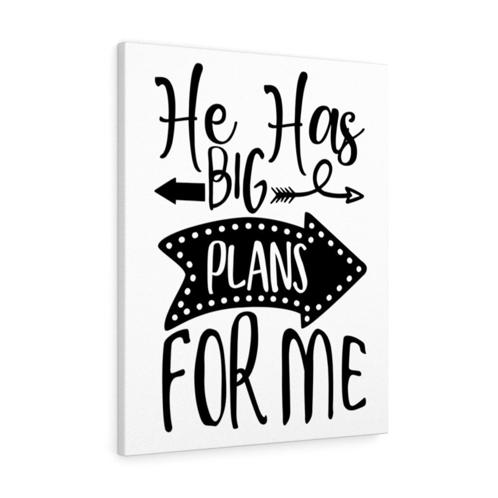 Scripture Canvas Plans For Me Christian Wall Art Meaningful Home Decor Gifts Unique Housewarming Gift Ideas Framed Prints, Canvas