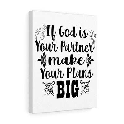 Scripture Canvas If God Is Christian Wall Art Meaningful Home Decor Gifts Unique Housewarming Gift Ideas Framed Prints, Canvas