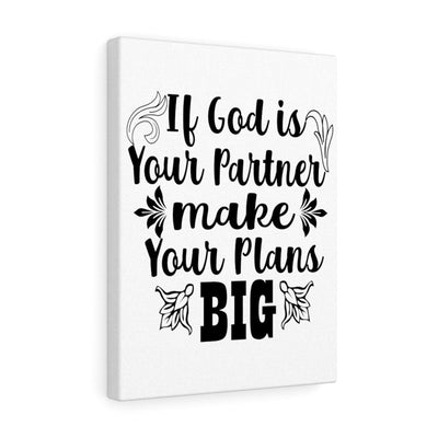 Scripture Canvas If God Is Christian Wall Art Meaningful Home Decor Gifts Unique Housewarming Gift Ideas Framed Prints, Canvas