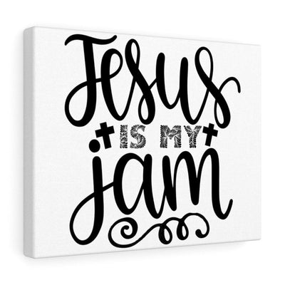 Scripture Canvas Jesus Is My Christian Wall Art Meaningful Home Decor Gifts Unique Housewarming Gift Ideas Framed Prints, Canvas
