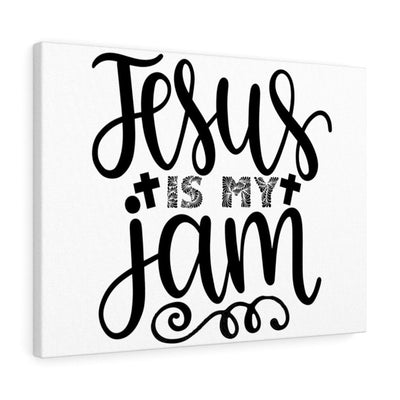 Scripture Canvas Jesus Is My Christian Wall Art Meaningful Home Decor Gifts Unique Housewarming Gift Ideas Framed Prints, Canvas