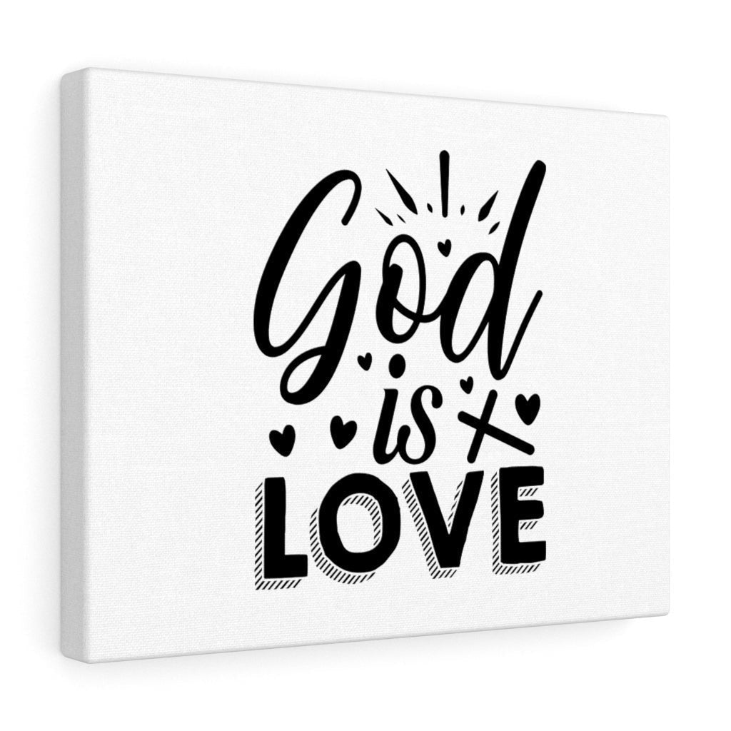 Scripture Canvas God Is Love Christian Wall Art Bible Verse Meaningful Home Decor Gifts Unique Housewarming Gift Ideas Framed Prints, Canvas