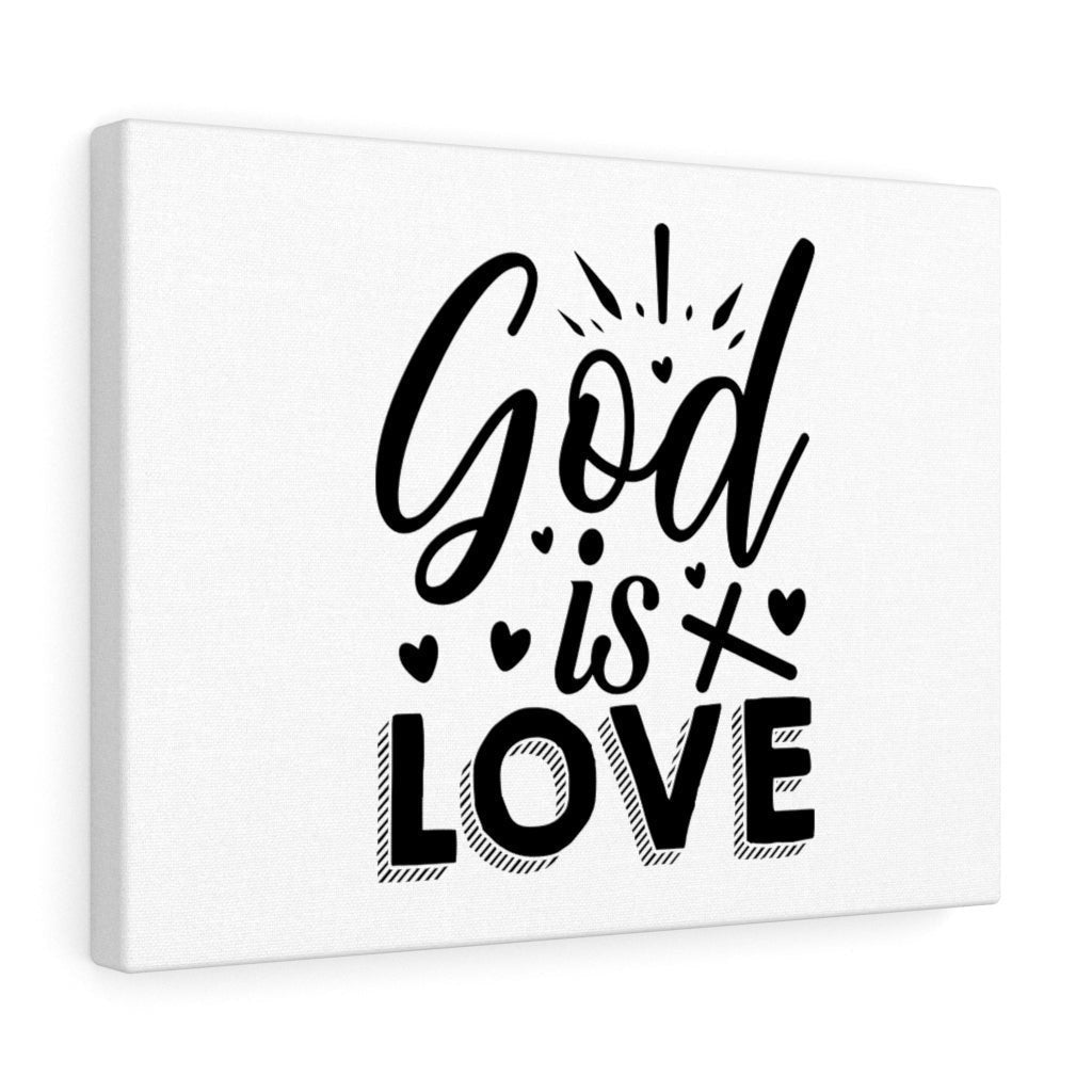 Scripture Canvas God Is Love Christian Wall Art Bible Verse Meaningful Home Decor Gifts Unique Housewarming Gift Ideas Framed Prints, Canvas