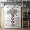 Wall Art Gift Ideas For Daughter In Law, Custom Personalized Canvas Painting, Canvas Hanging Wall Art Gift, Tree Of Life Framed Prints, Canvas