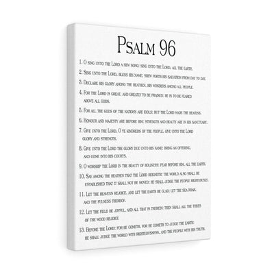 Scripture Canvas Proclaiming His Glorious Wonders Psalm 96 Christian Wall Art Meaningful Home Decor Gifts Unique Housewarming Gift Ideas Framed Prints, Canvas
