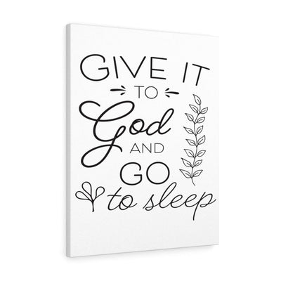 Scripture Canvas To God And Christian Wall Art Meaningful Home Decor Gifts Unique Housewarming Gift Ideas Framed Prints, Canvas