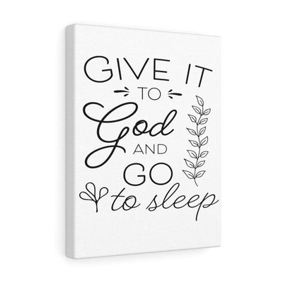 Scripture Canvas To God And Christian Wall Art Meaningful Home Decor Gifts Unique Housewarming Gift Ideas Framed Prints, Canvas