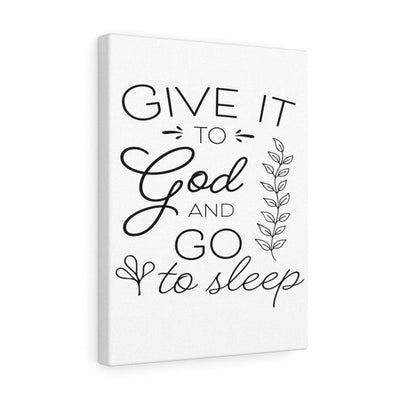 Scripture Canvas To God And Christian Wall Art Meaningful Home Decor Gifts Unique Housewarming Gift Ideas Framed Prints, Canvas