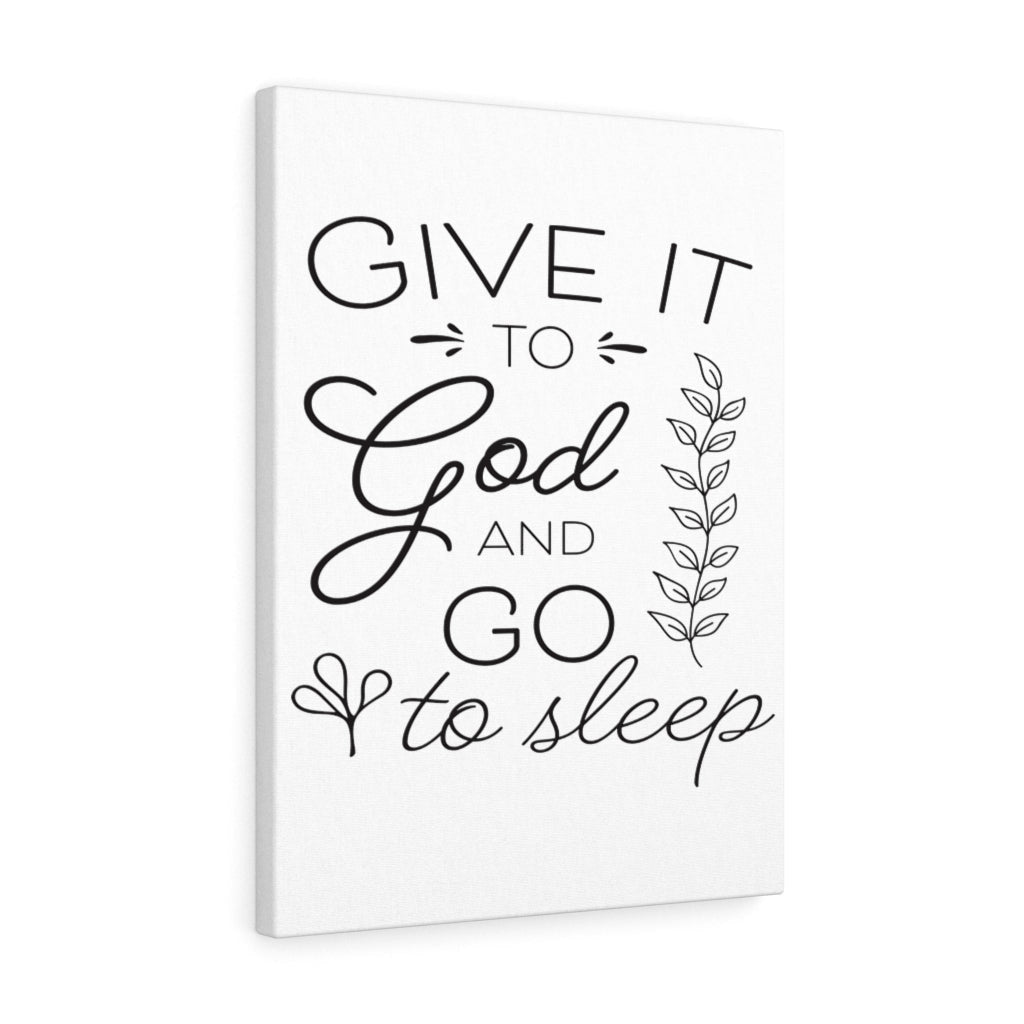 Scripture Canvas To God And Christian Wall Art Meaningful Home Decor Gifts Unique Housewarming Gift Ideas Framed Prints, Canvas