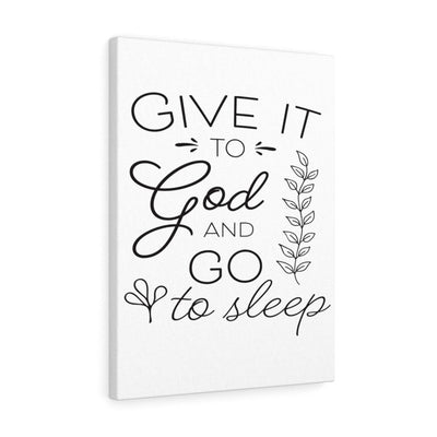 Scripture Canvas To God And Christian Wall Art Meaningful Home Decor Gifts Unique Housewarming Gift Ideas Framed Prints, Canvas