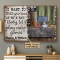 Personalized Canvas Frames Home Decoration Game I Want To Hold  Framed Prints, Canvas