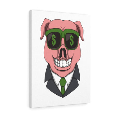 Trader Wall Art Greed is Good Gift for Traders Money Quote Motivation Wall Art Framed Prints, Canvas