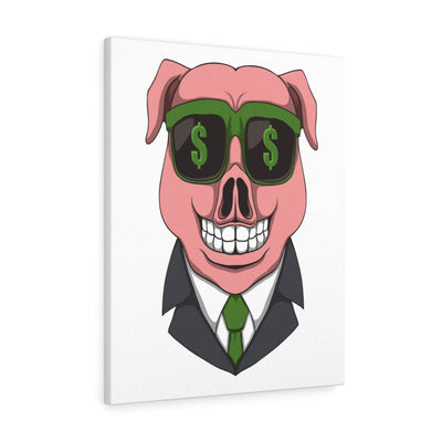 Trader Wall Art Greed is Good Gift for Traders Money Quote Motivation Wall Art Framed Prints, Canvas