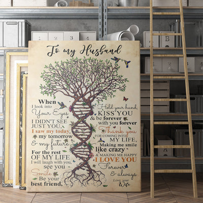 Home Decor Wall Art Gift Ideas Gift Ideas For Husband, Custom Personalized Home Decor Wall Art Gift Ideas Gift, Tree of Life Framed Prints, Canvas