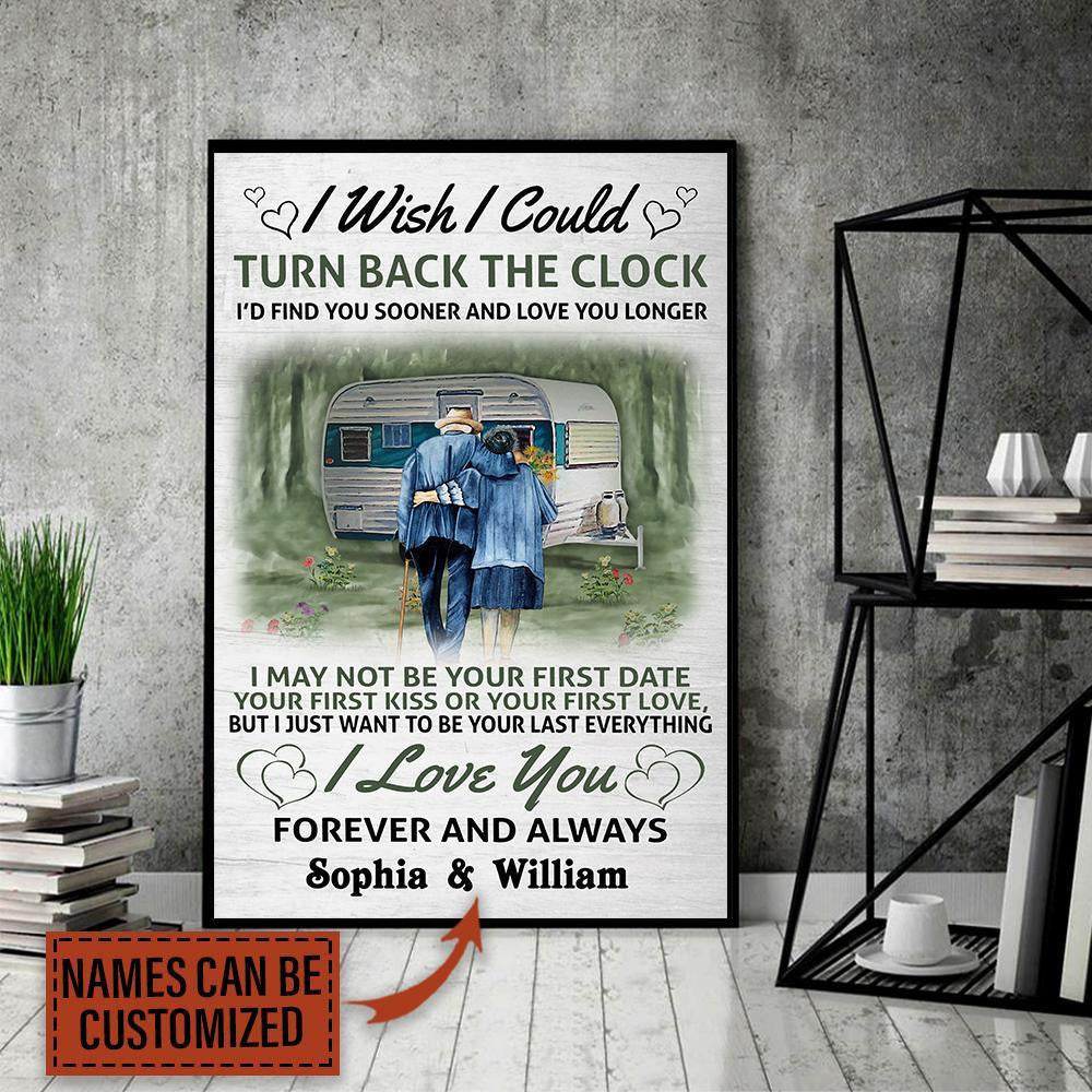 Personalized Canvas Frames Home Decoration Camping I Wish Could Turn  Framed Prints, Canvas