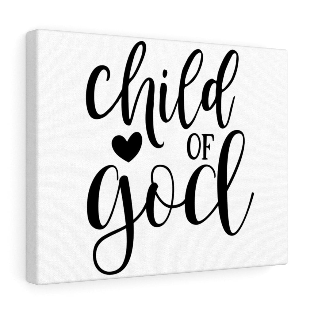 Scripture Canvas Child Christian Wall Art Meaningful Home Decor Gifts Unique Housewarming Gift Ideas Framed Prints, Canvas