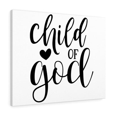 Scripture Canvas Child Christian Wall Art Meaningful Home Decor Gifts Unique Housewarming Gift Ideas Framed Prints, Canvas