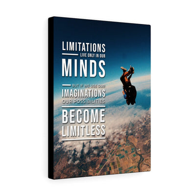 Possibilities Become Limitless Motivational Wall Art Meaningful Home Decor Gifts Unique Housewarming Gift Ideas Framed Prints, Canvas
