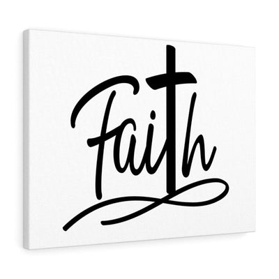 Scripture Canvas Faith Cross Christian Wall Art Meaningful Home Decor Gifts Unique Housewarming Gift Ideas Framed Prints, Canvas