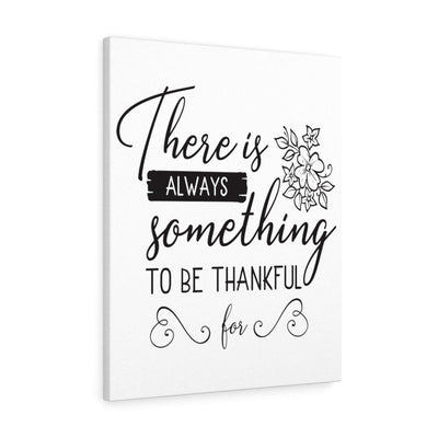 Scripture Canvas Be Thankful For Christian Wall Art Meaningful Home Decor Gifts Unique Housewarming Gift Ideas Framed Prints, Canvas