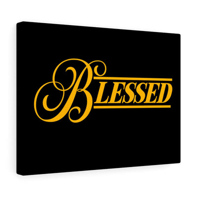 Scripture Canvas Blessed Christian Wall Art Meaningful Home Decor Gifts Unique Housewarming Gift Ideas Framed Prints, Canvas