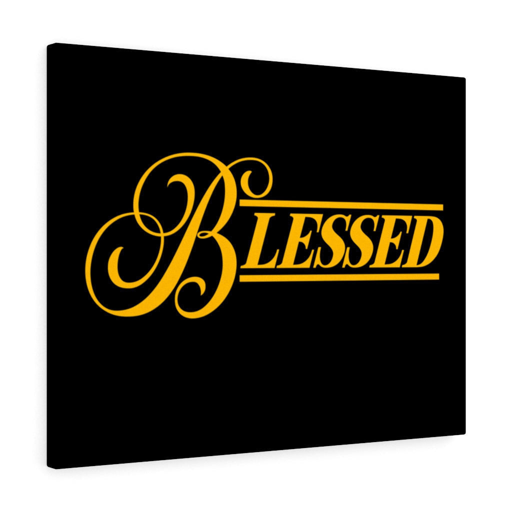 Scripture Canvas Blessed Christian Wall Art Meaningful Home Decor Gifts Unique Housewarming Gift Ideas Framed Prints, Canvas