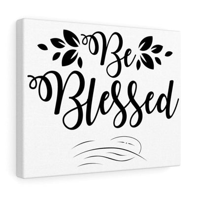 Scripture Canvas Be Blessed Christian Wall Art Meaningful Home Decor Gifts Unique Housewarming Gift Ideas Framed Prints, Canvas