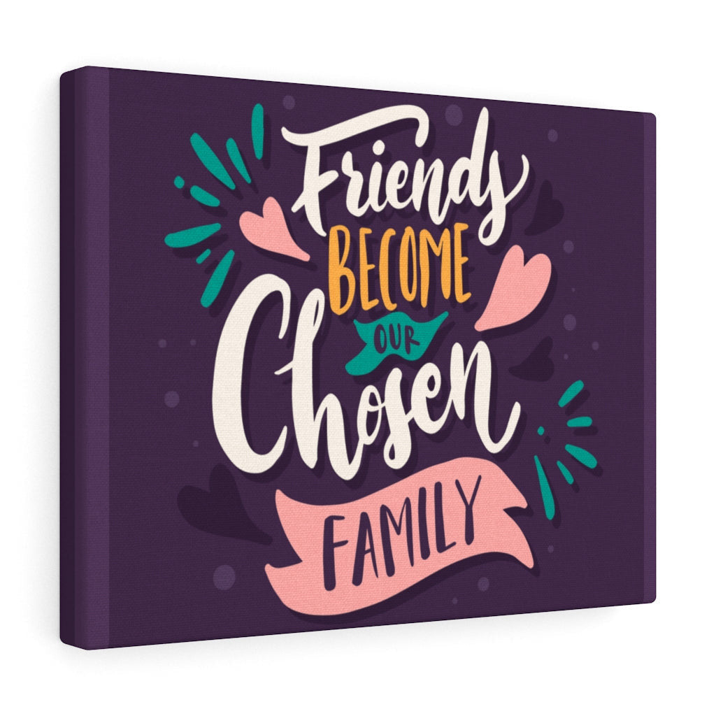 Inspirational Quote Canvas Chosen Family Wall Art Motivational Motto Inspiring Prints Artwork Decor Ready to Hang Framed Prints, Canvas