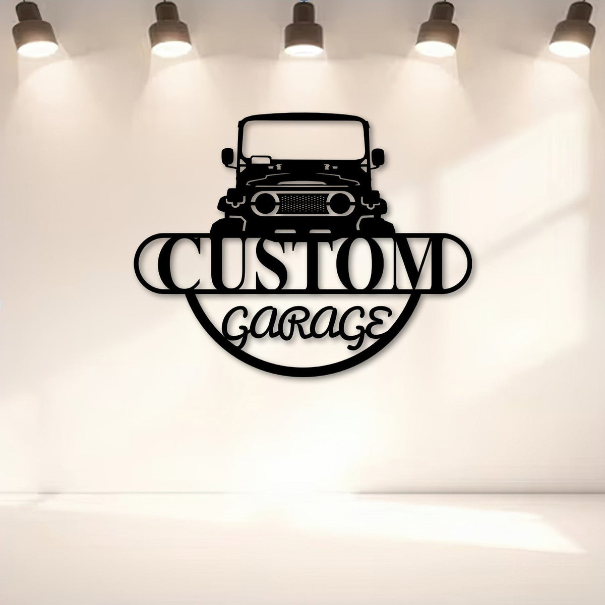Personalized Car Fj40 Metal Sign Offroad Truck Garage Wall Art, Boyfriend Car Gift, Wall Decor, Gift Idea For Car Men Lover, Metal Car Art For Wall