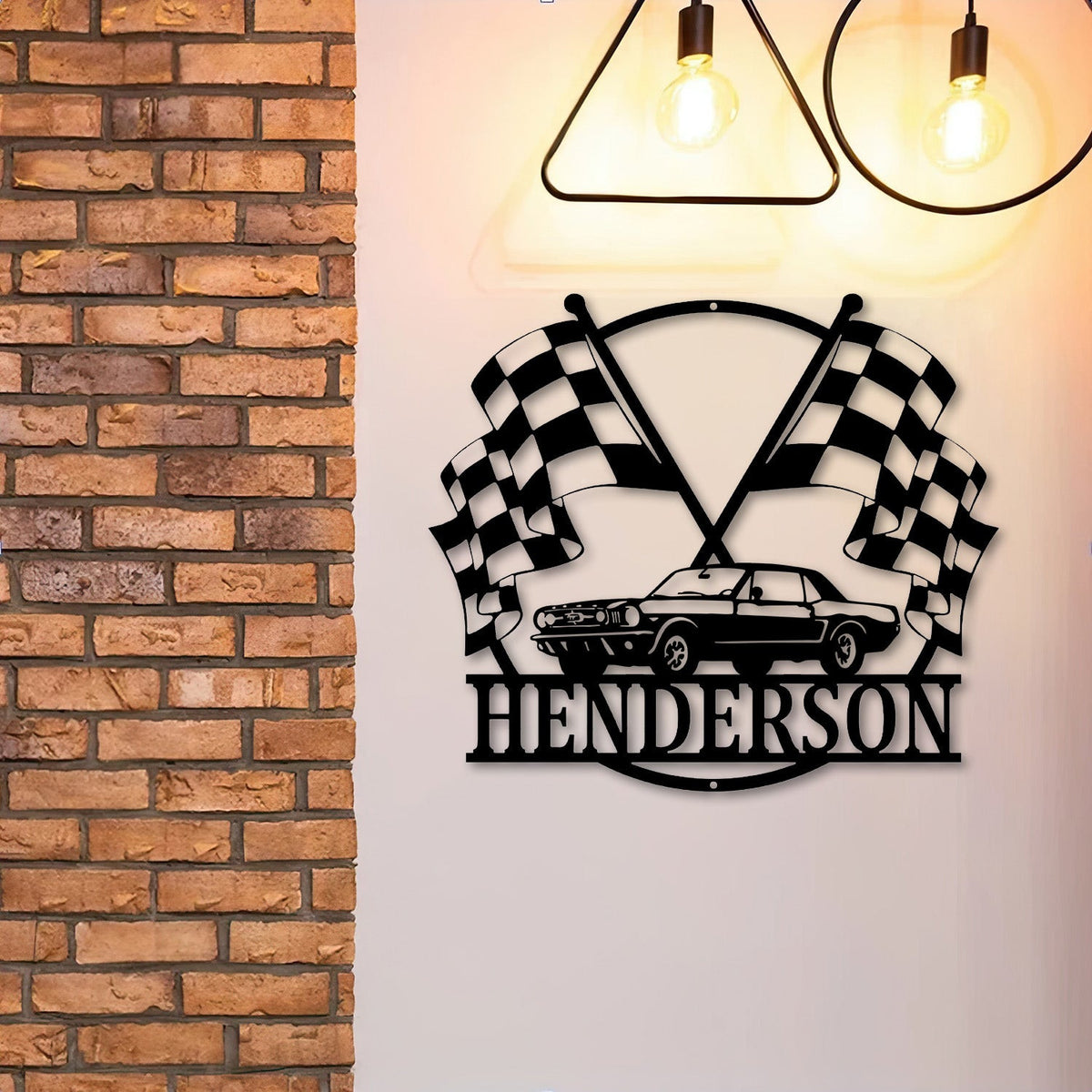 Personalized Car Ford Mustang Metal Sign, Personalized Car, Car Guy Gift, Car Metal Decor, Custom Car Wall Art, Gift Idea For Men Dad Husband