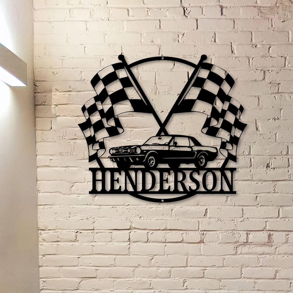 Personalized Car Ford Mustang Metal Sign, Personalized Car, Car Guy Gift, Car Metal Decor, Custom Car Wall Art, Gift Idea For Men Dad Husband